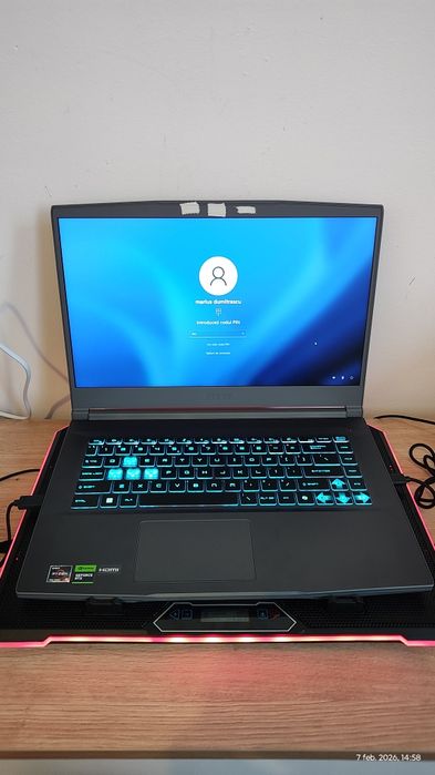 Laptop Gaming MSI Thin A15 | RTX 4050 | Ryzen 5 | 16GB DDR5