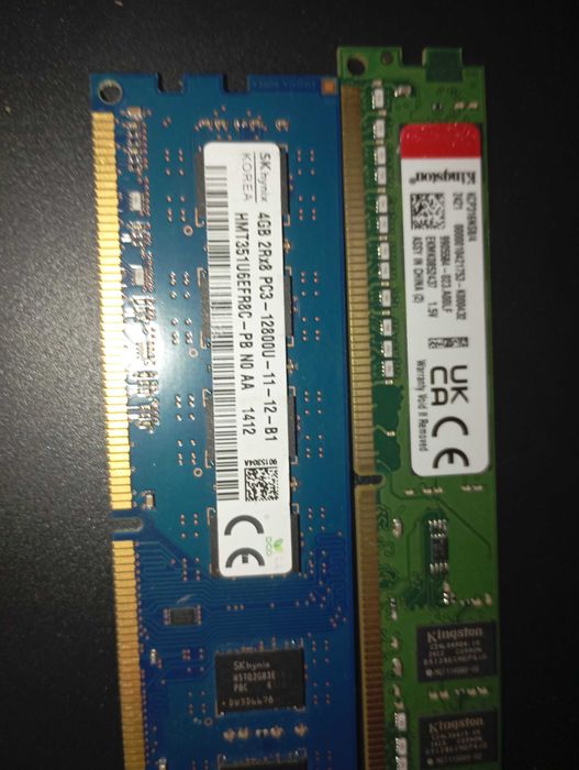 8 GB RAM DDR3 4x2 De la Kingstone și Skhynx Noi