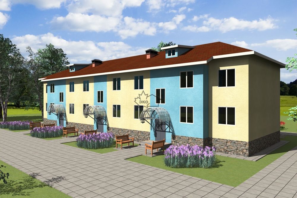 Уч хонали квартира.