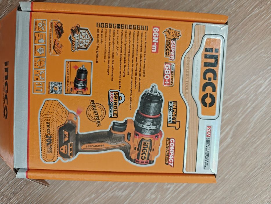 Шуруповёрт Ingco 66nM только тушка