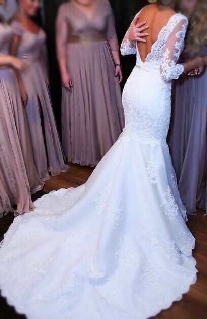 Rochie mireasa tip sirena