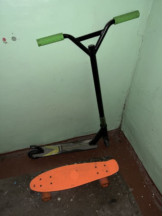 Самокат трюковой