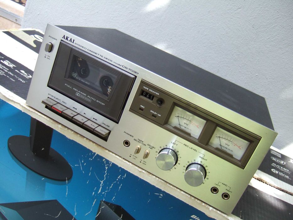 Akai CS-703D. Casetofon Deck. Vintage .