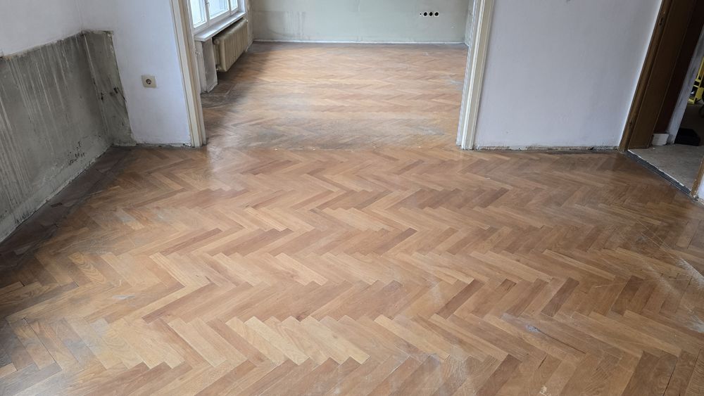 Буков паркет 35 кв.м.