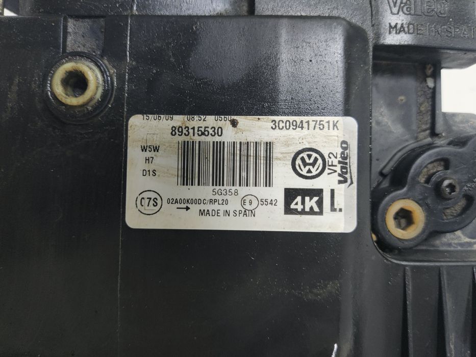 3C0941751K Far xenon stanga adaptiv Volkswagen Passat B6 3C0 2010