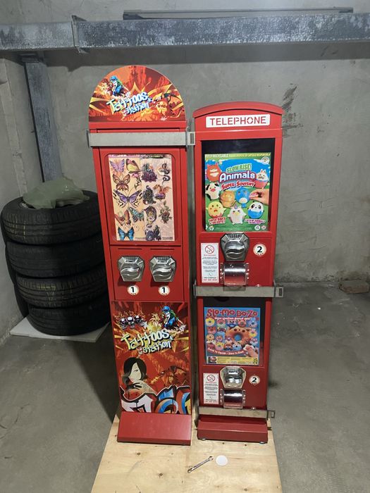 Машини за топчета , капсули и играчки