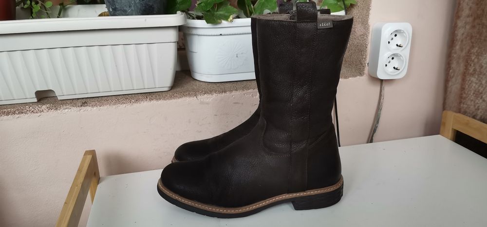 Ботуши Clic! Естествена кожа 40 н.