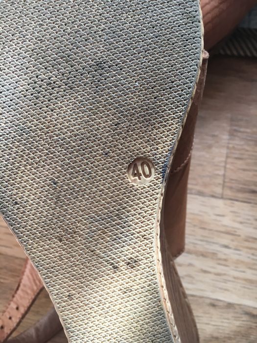 Sandale piele naturala nr.40