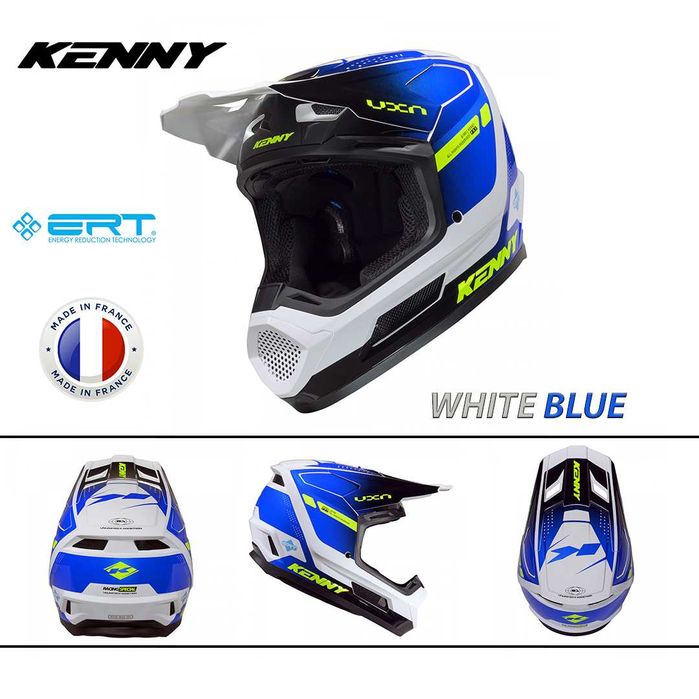 Кросова каска KENNY PERFORMANCE 2026, Full Face Сертифицирана, ФРАНЦИЯ