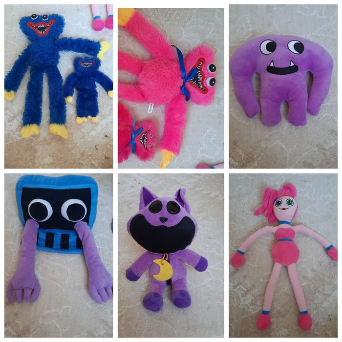 Мягкие игрушки персонажи