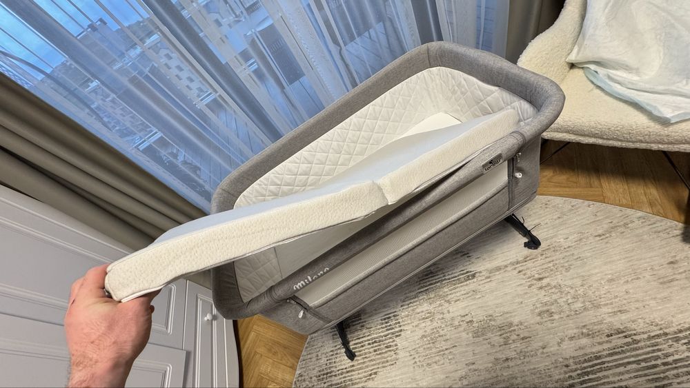 Кошара milano в сив цвятб