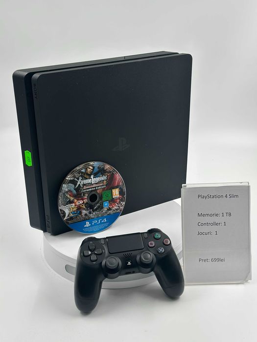 PlayStation 4 Slim 1TB Garantie 24 Luni CashBox