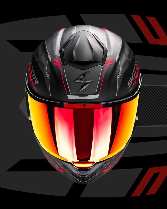 Каска SCORPION EXO-530 Air Slope Matt Black-Red