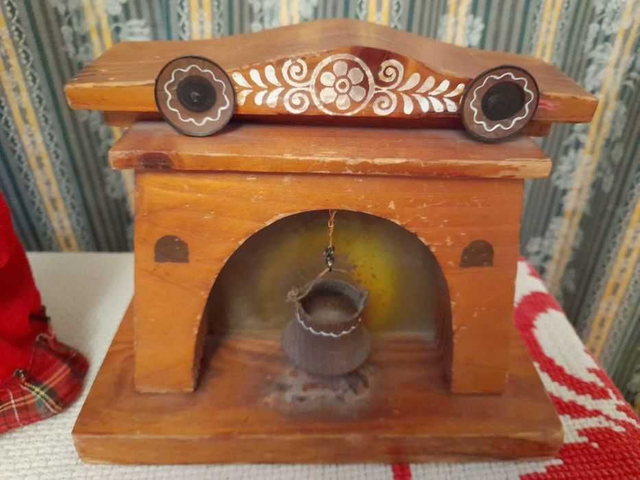 Ретро лампа огнище