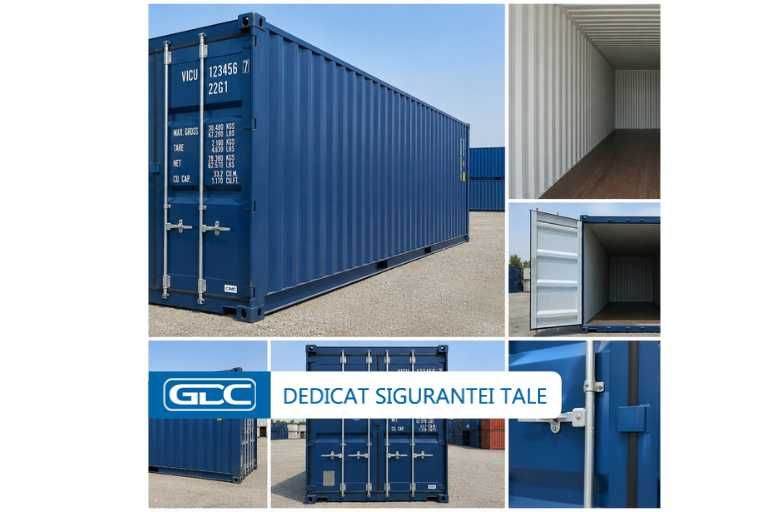 Container Maritim Nou 6M/20FT si 12M/40FT – Stoc disponibil