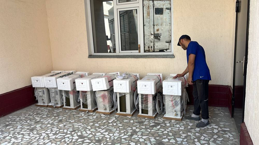 Установка кондиционера