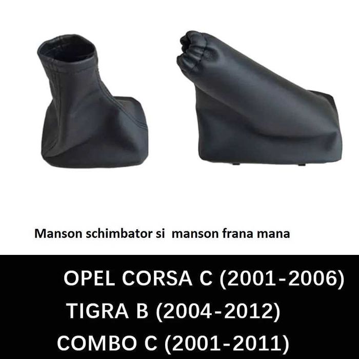 Nuca schimbator 5 viteze Opel Corsa C,Combo +manson si husa frana mana