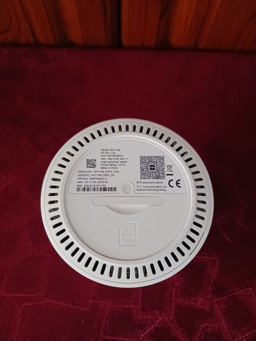 Router 4G+ Alcatel HH71VM cu SIM Modem WiFi Hotspot decodat