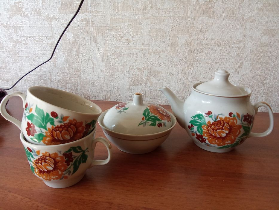 Посуда СССР форфор разная