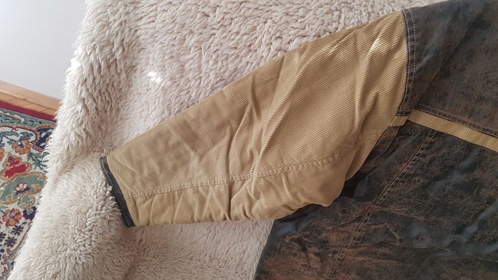 Плътно зимно мъжко яке - L размер