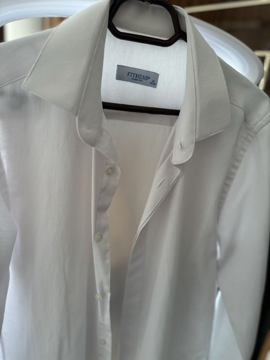 Мъжка официална риза Montre Slim Fit + чифт ръкавели