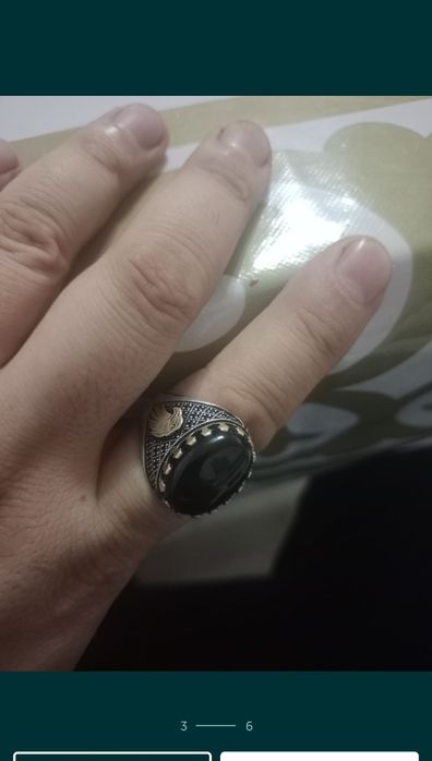 Перстень серебро