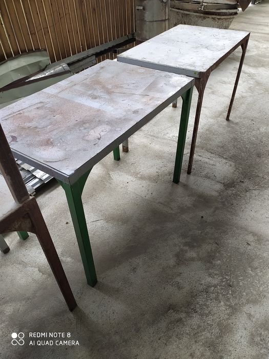 Стол kалин темир листдан ва профилдан