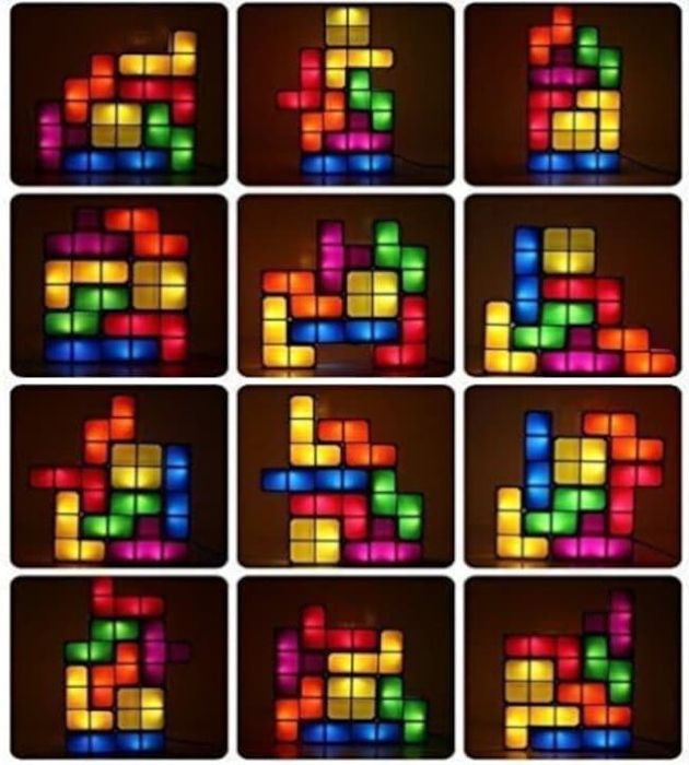 TETRIS, lampa de veghe