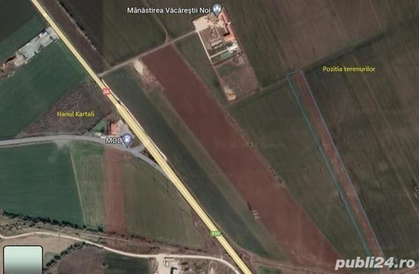 Vand 2 terenuri arabile in extravilan