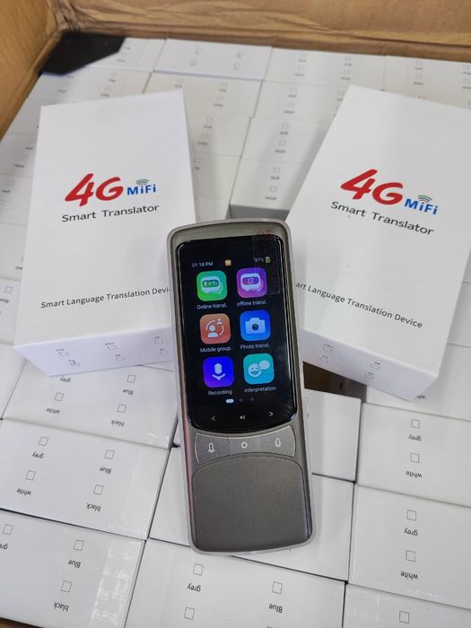 Smart Translator mi-fi 4G mifi.perevodchik tarjimon sim kartalik