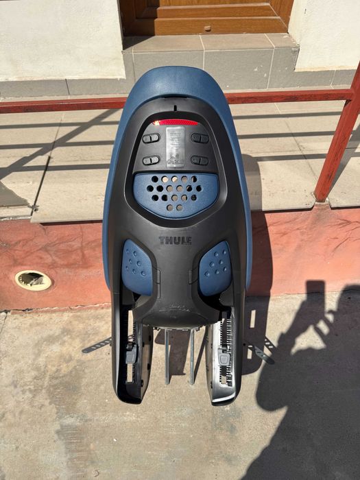 Scaun copii bicicletă Thule Yepp 2 Maxi Frame mounted (montare pe spate), albastru închis