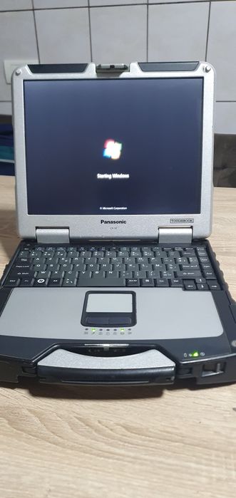 Laptot militar panasonic pt diagnoze  rezistent apa, frig ,  tester