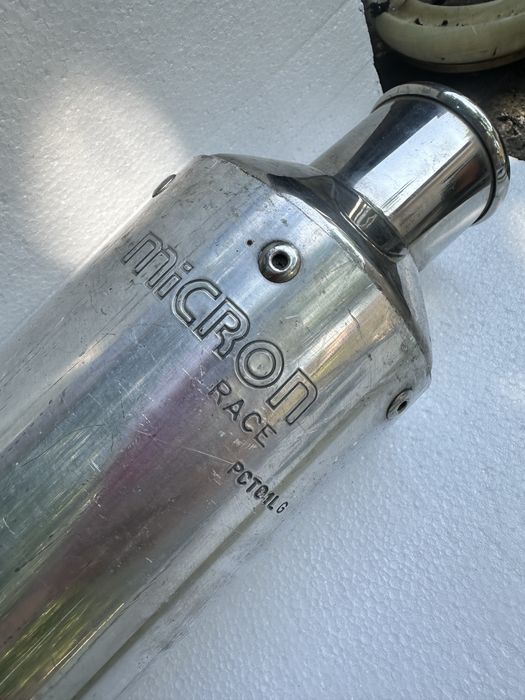 Toba moto sport aluminiu Micron