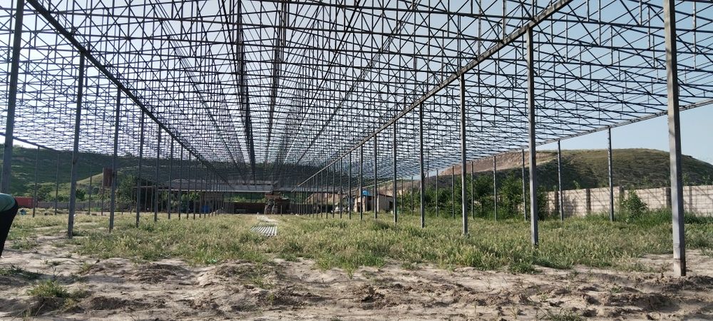 Katta hajmdagi bino inshotlarni tomini yopamiz