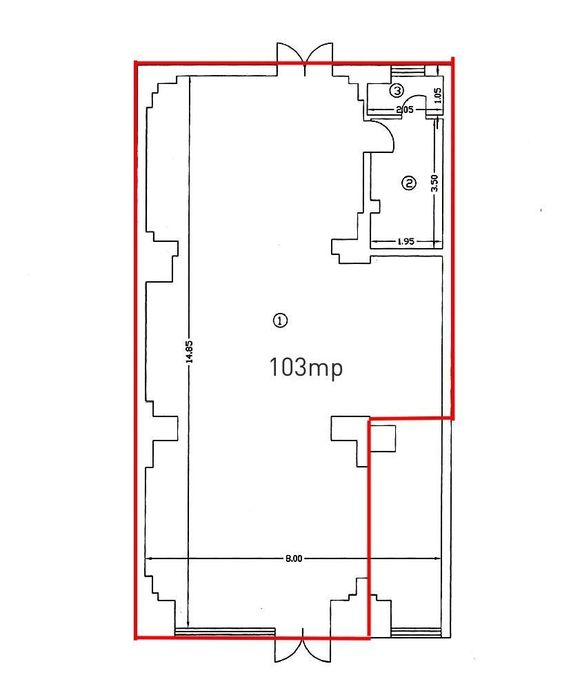 bd. Independentei, 103mp spatiu comercial, inchiriere expres