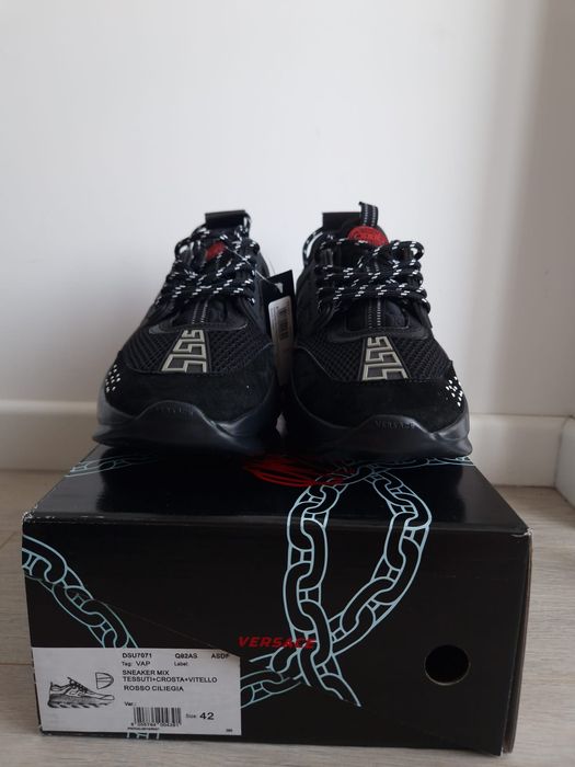 Versace Chain Reaction - Negri - Marimea 42  - Cadoul Ideal - Urgent