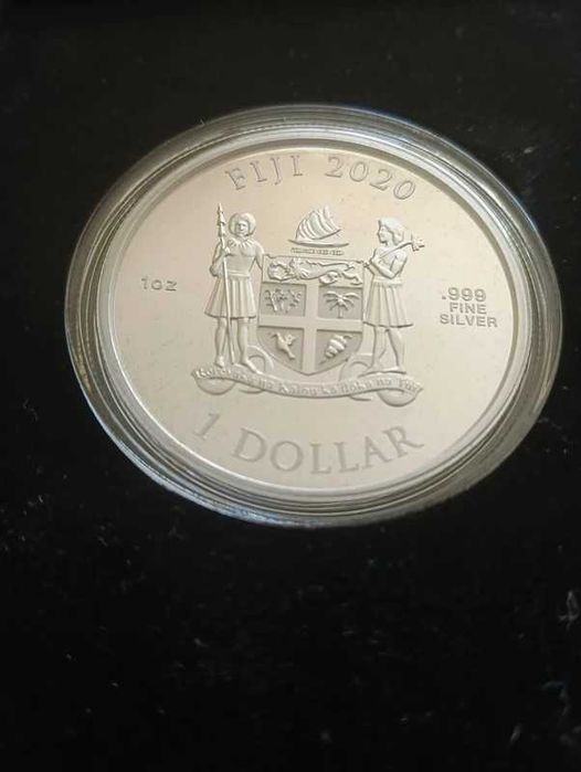 Колекционерска сребърна монета Harry Potter Wizarding World 1 Oz Silver 2020 (Fiji)