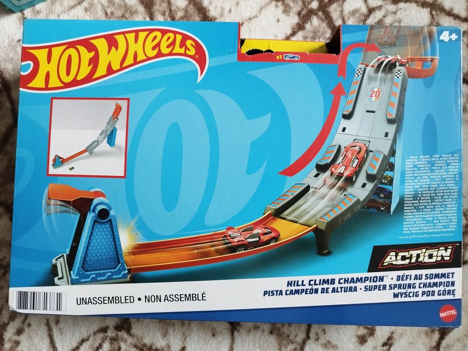 Hot Wheels pistă de mașini Climb the Hill