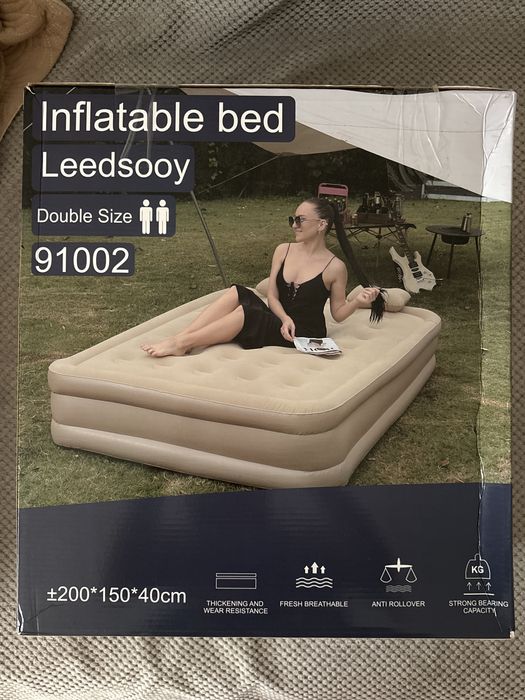 Самонадувной двухместный матрас