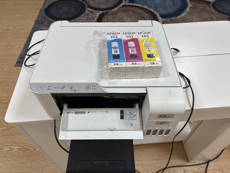 Цветной принтер Epson L3256 три в одном принтер, сканнер, копир