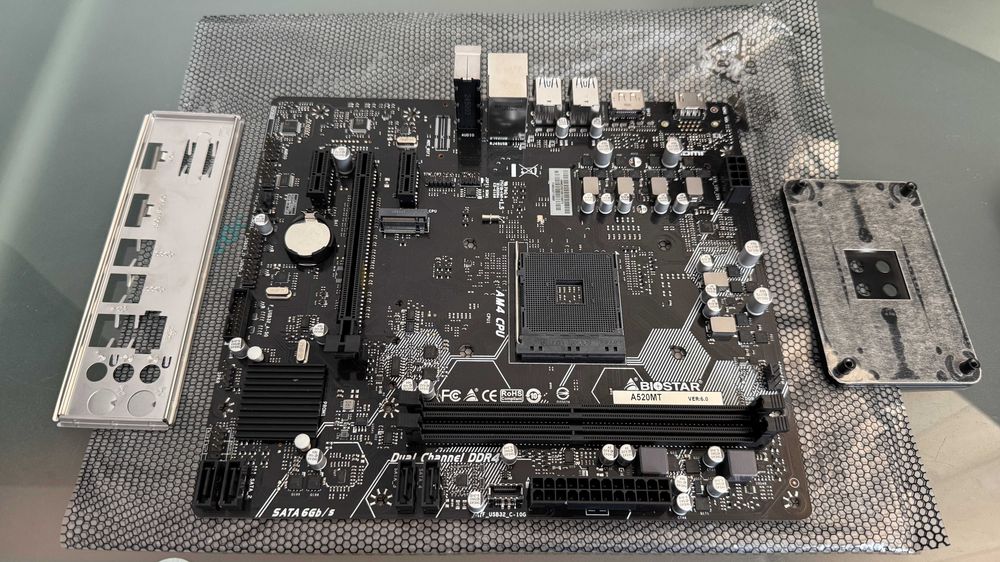 Placa de baza Biostar A520MT, Socket AM4, mATX