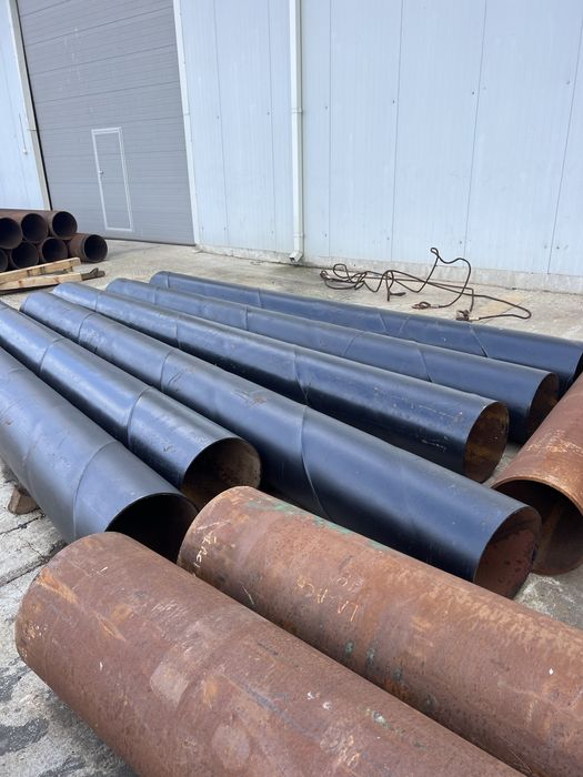 Vand teava metalica trasa si sudata elicoidal tevi trase si sudate noi