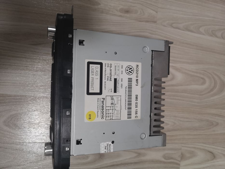 Radio vw Rcd 210 mp3