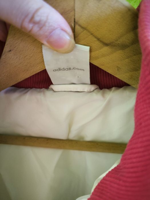 Ново яке Адидас бяло и розово