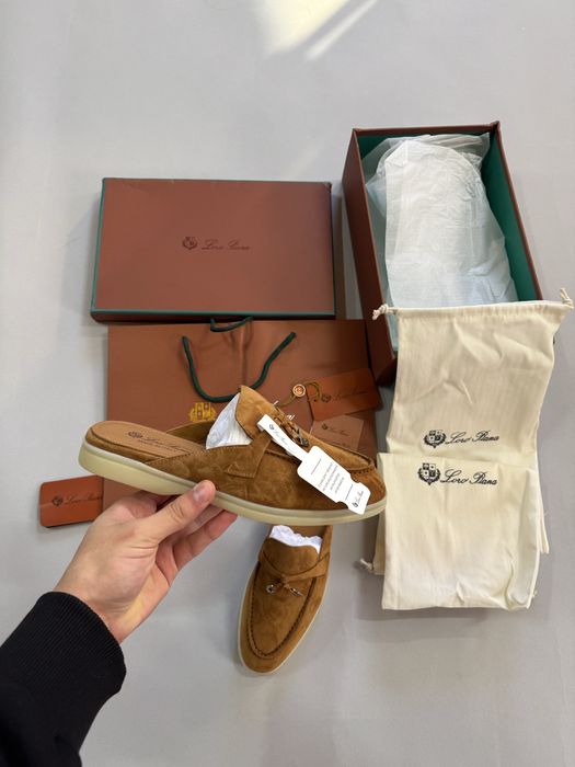 Loafer Mules Loro Piana | Papuci Loro Piana 35-40