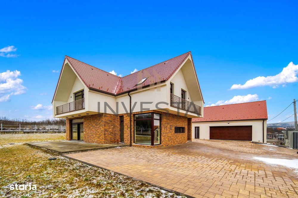 Casa individuala 256 mp utili, teren 2000 mp, Aiton, garaj dublu