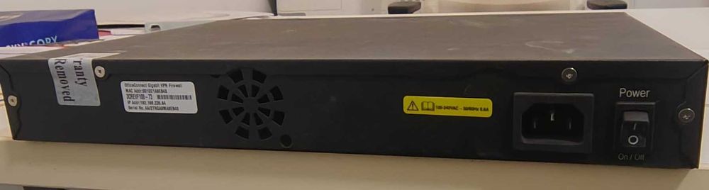 3Com OfficeConnect Gigabit VPN Firewall – funcțional