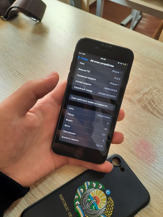 Iphone 7 sotiladi 128gb A1778 KH/A oxirgi avlod