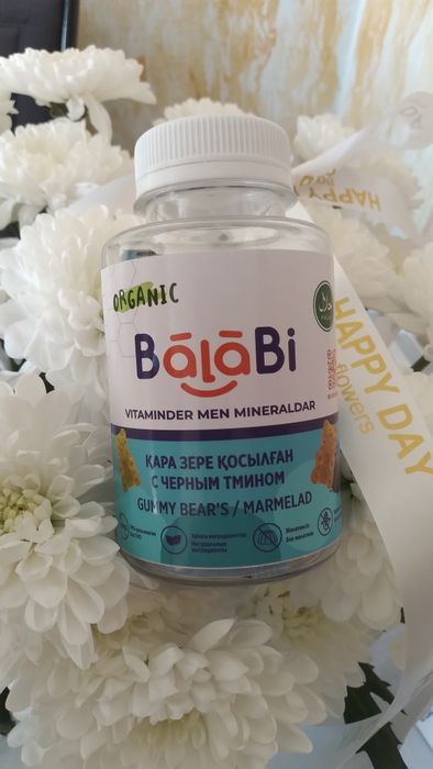 BalaBi Organic — 3-12 жас аралығына арналған балалар дәрумендері
