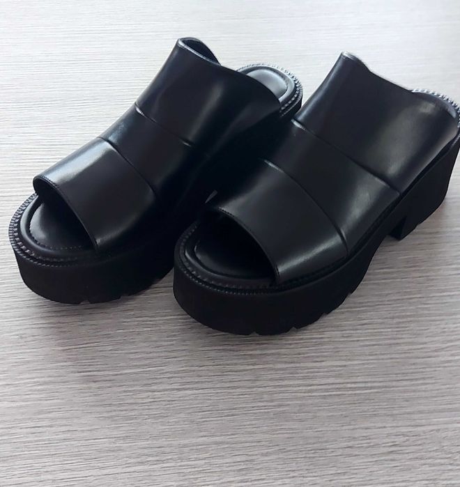 Чехли сандали на платформа